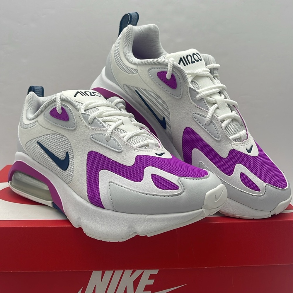 Nike WMNS White and Pink Sneakers AIR MAX 200
PHOTON DUST/VALERIAN BLUE - Picture 4 of 16